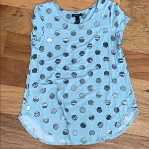Fun Alfani polka dot top